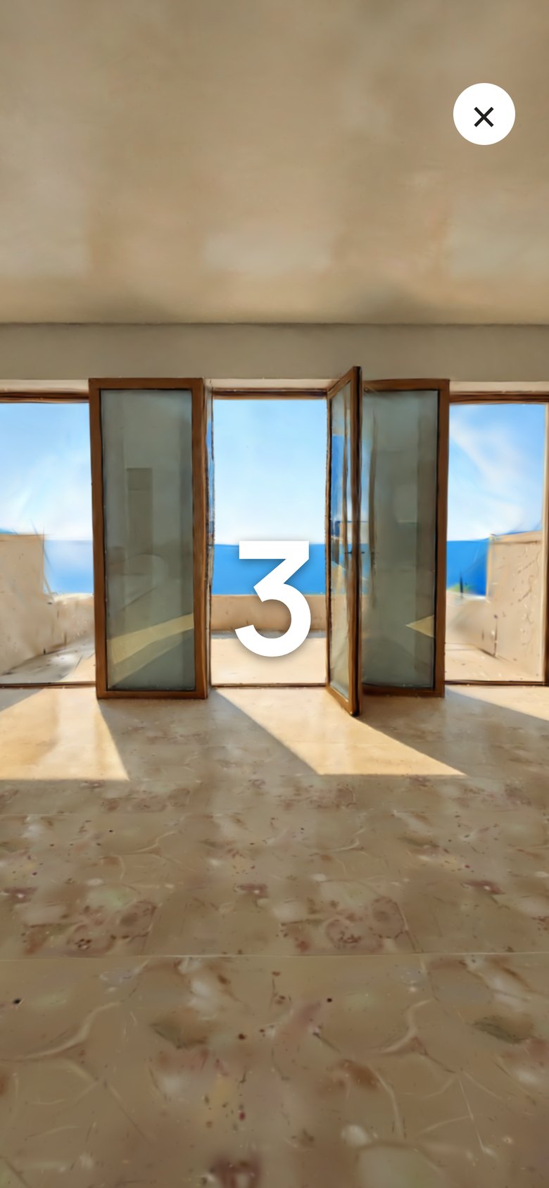 Seated in the Villa, the countdown before the movement